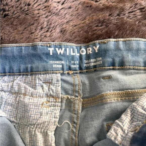 Twillory Performance Denim -Light wash blue - Picture 4 of 5